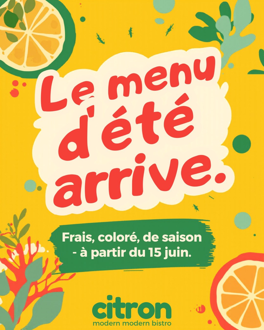 Identité Citron bistro